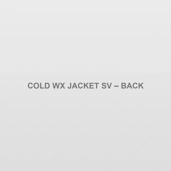 Cold WX Jacket SV – back (placeholder image)